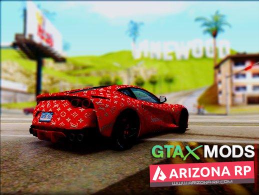 Ferrari 812 Supreme X Luis Vouitton Ferrari 812 Supreme X Luis Vouitton