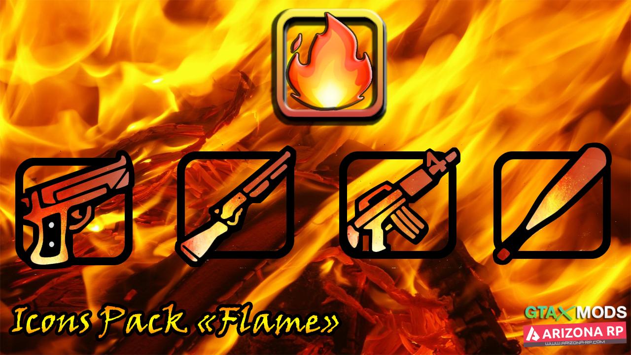 Icons Pack Flame Icons Pack Flame