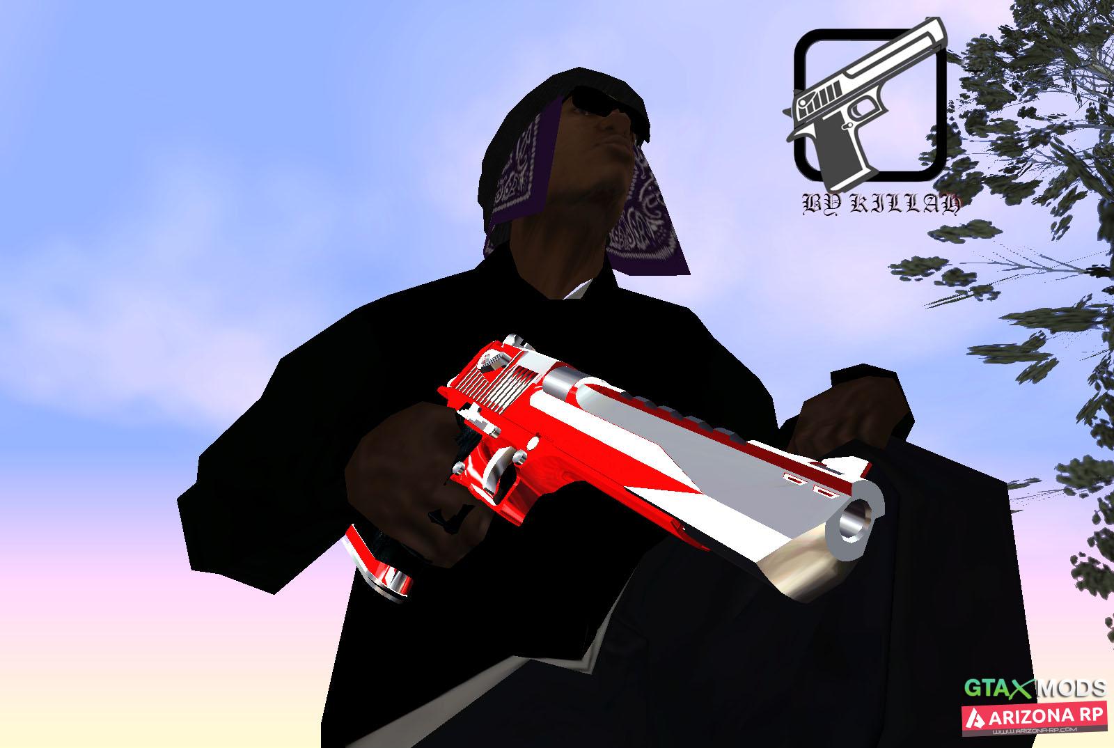 Red & White Deagle Red & White Deagle