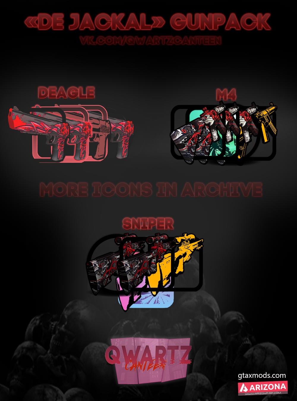 DE JACKAL GUNPACK DE JACKAL GUNPACK