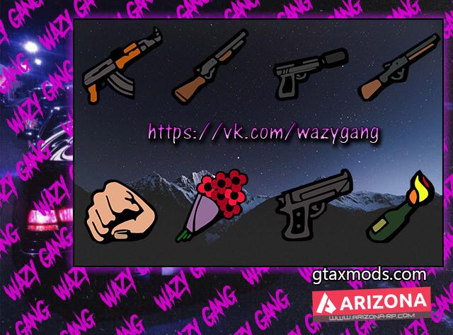Default Colored Icons | WAZY GANG Default Colored Icons | WAZY GANG
