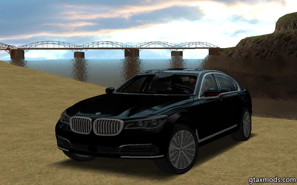 BMW M7 Black BMW M7 Black
