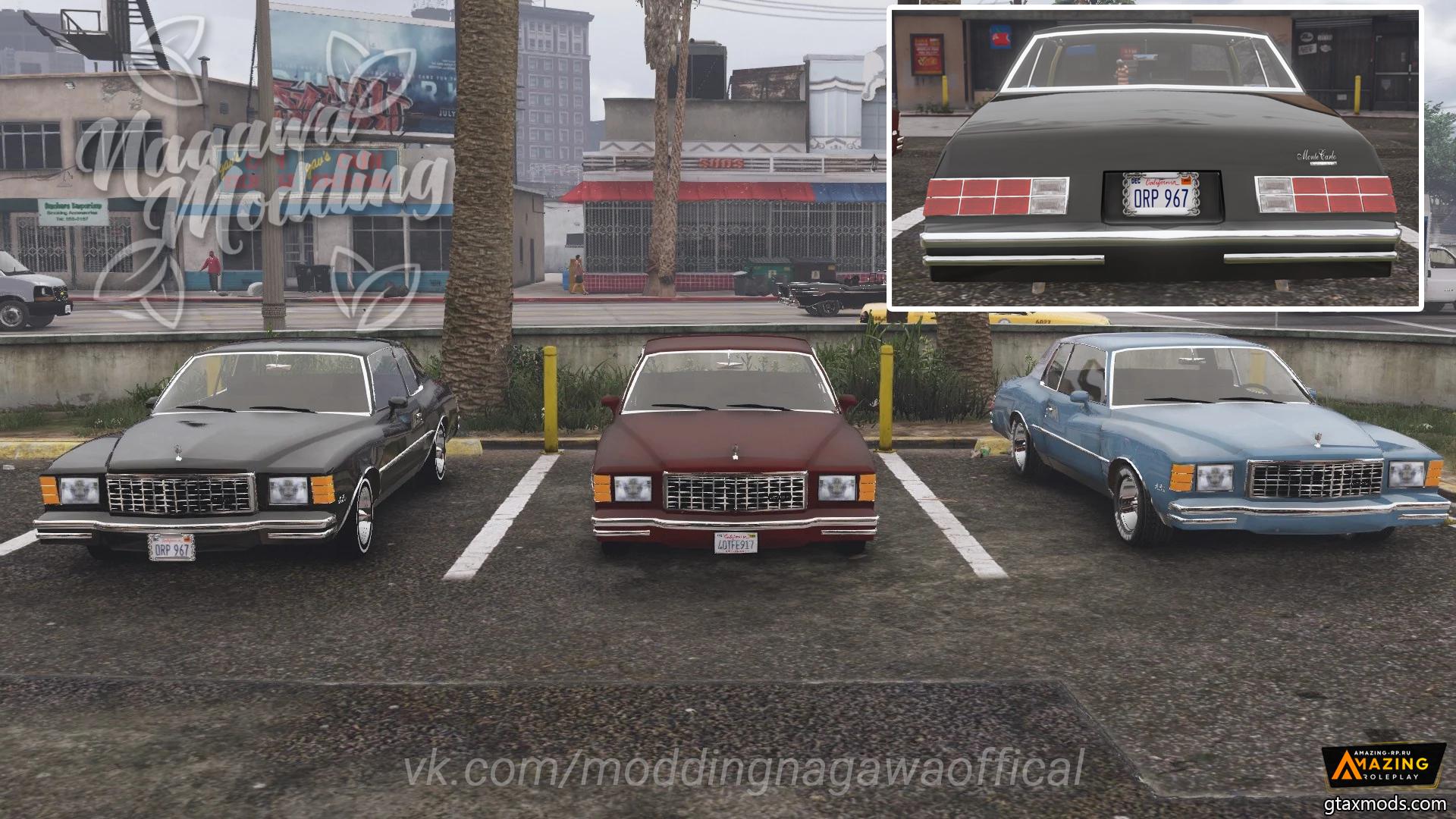 1979 Chevrolet Monte Carlo 3-Pack [Add-On | Unlocked] 2.0 - Моды для GTA 5  PC, Транспорт для GTA 5 » GTAXMODS - Моды и файлы для GTA 5, GTA SAMP