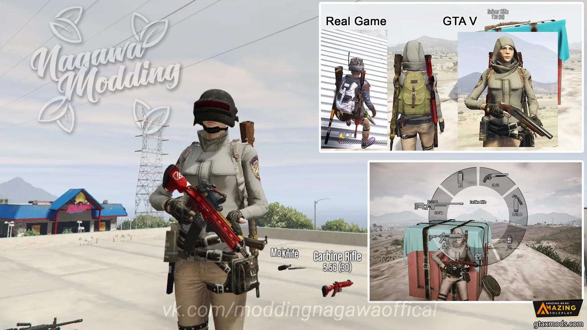 Setting weapon PUBG for GTA V/Online Setting weapon PUBG for GTA V/Online