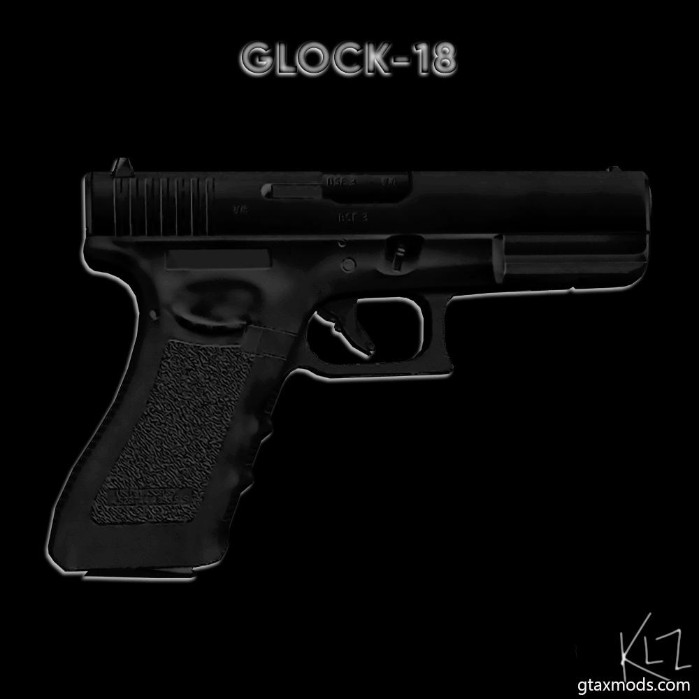 Desert Eagle и Glock 18. Травмат мод 4918. Замена Deagle на Glock чёрный самп.