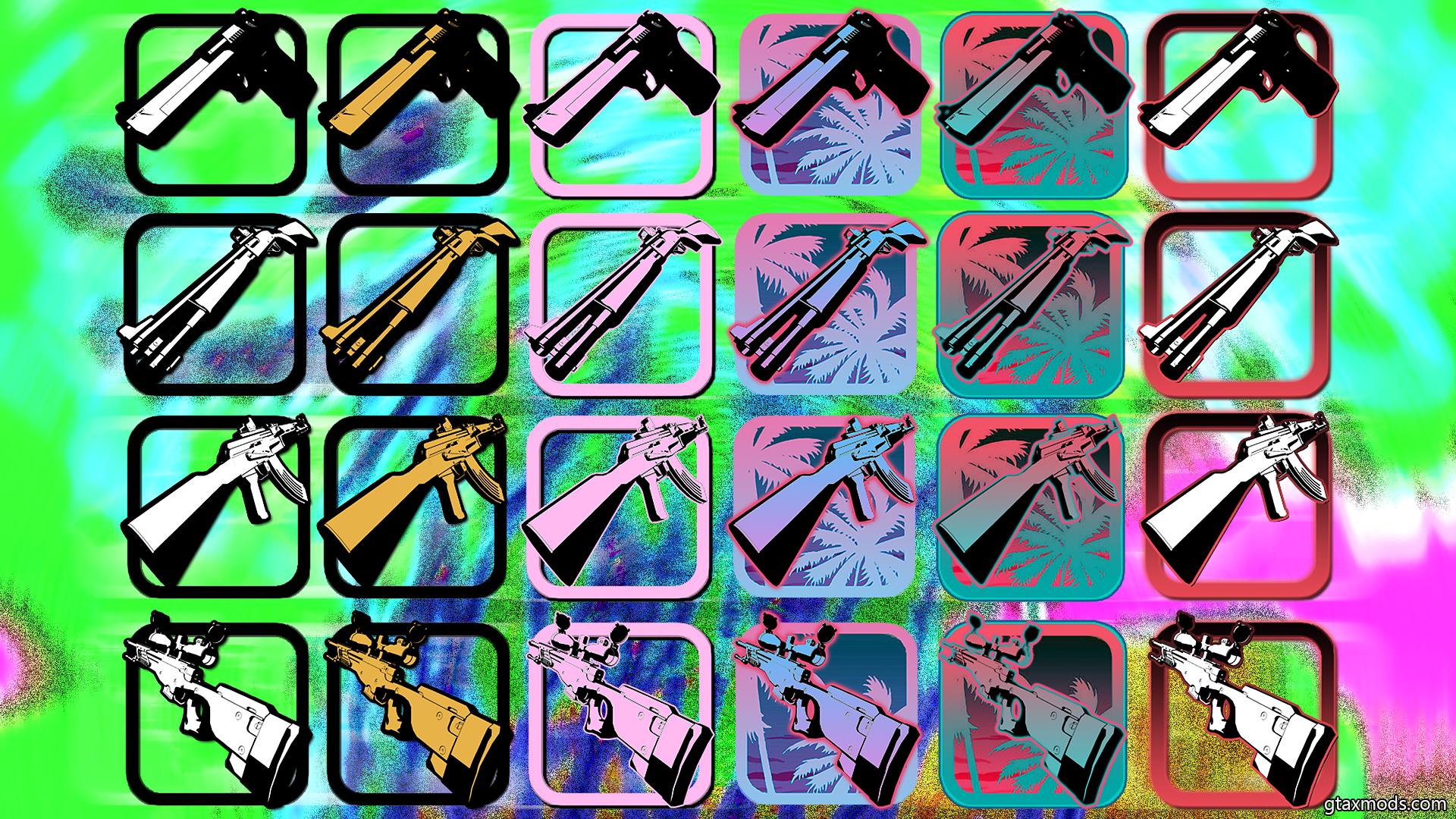 Gta 5 weapons colors фото 45