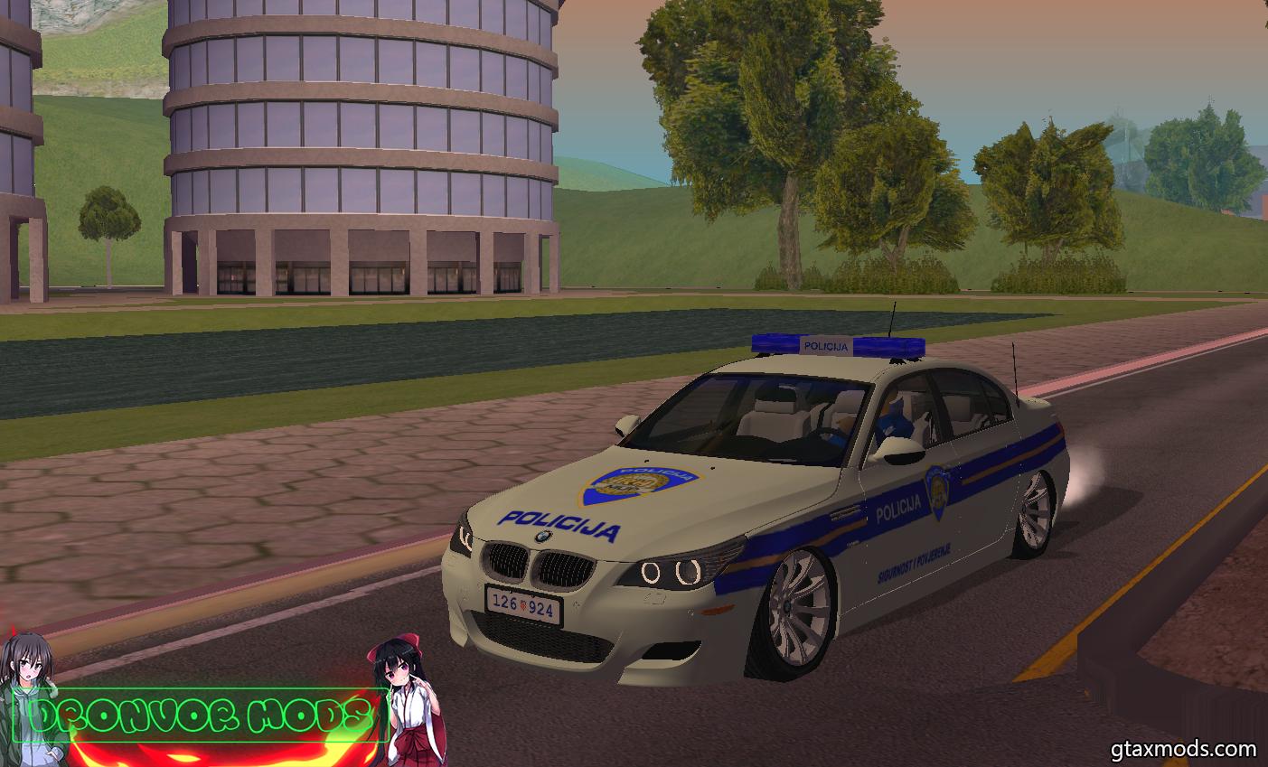 Bmw m5 police gta 5 фото 15