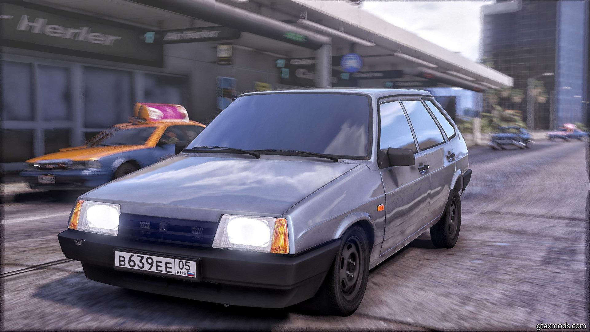 Lada samara gta 5 фото 5