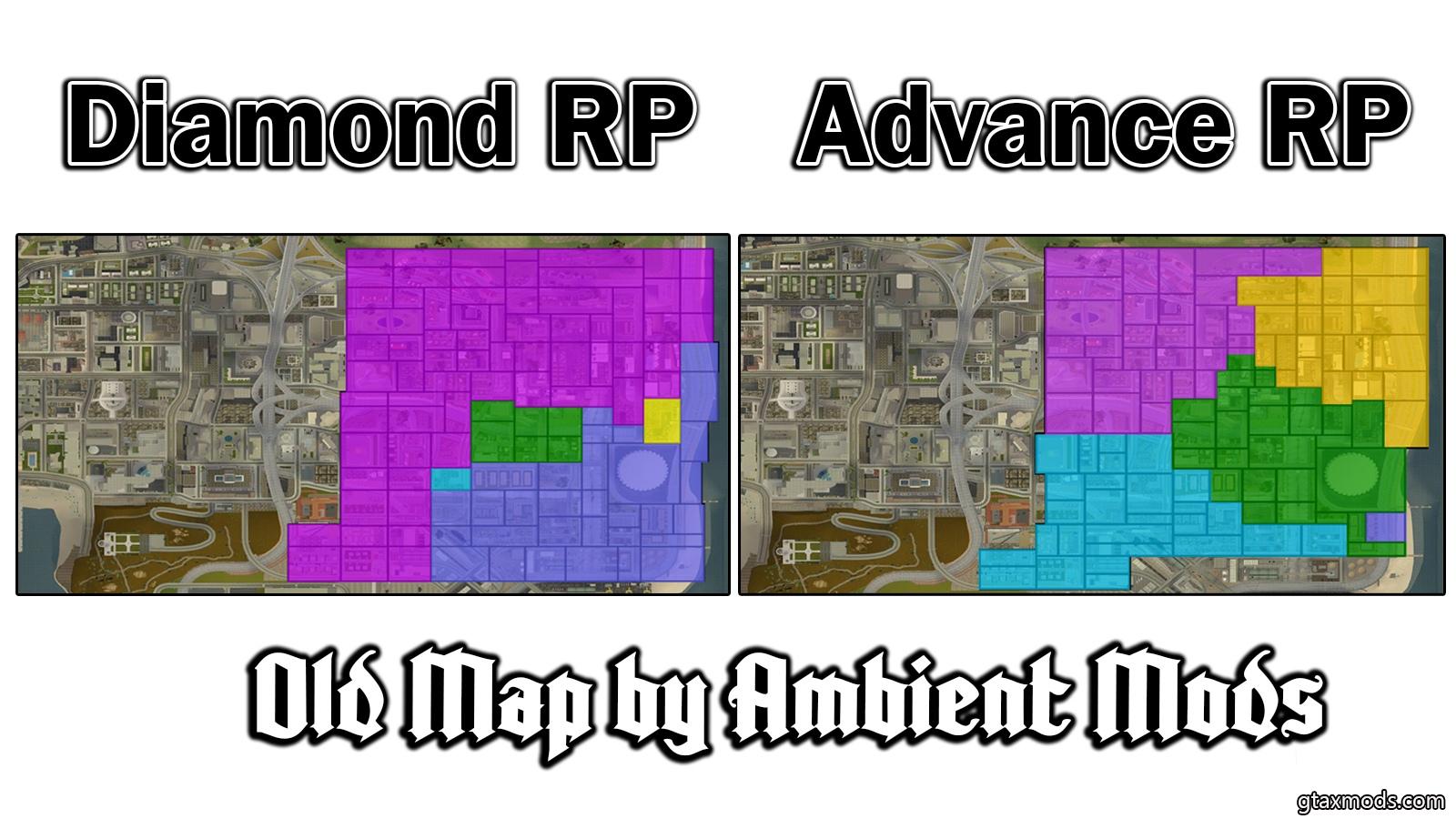 Old Map Diamond RP and Advance RP - Игровые моды, Текстуры, Файлы, Худы »  GTAXMODS - Моды и файлы для GTA 5, GTA SAMP