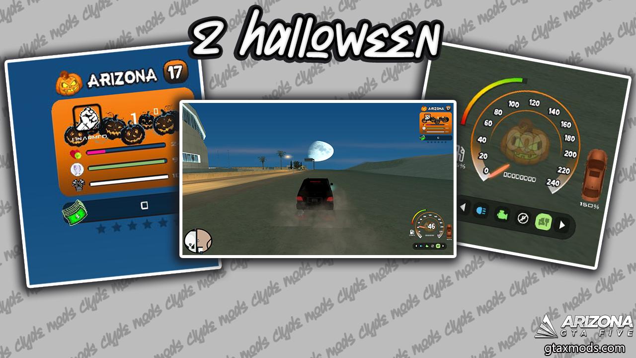 Halloween HUD+SPEED for Launcher ARZ | CLYDE MODS - Файлы, Худы » GTAXMODS  - Моды и файлы для GTA 5, GTA SAMP