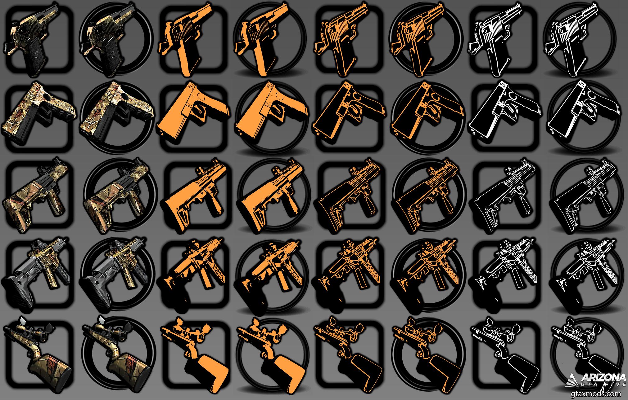 Gta 5 weapons skins фото 57