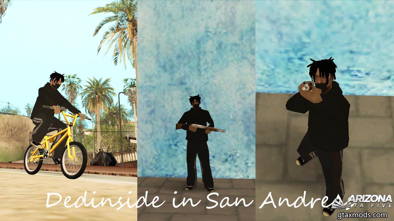 Dedinside in San Andreas - Скины, Банды, Афро-американцы, Персоны »  GTAXMODS - Моды и файлы для GTA 5, GTA SAMP